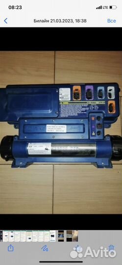 Блок управления с водонагревателем