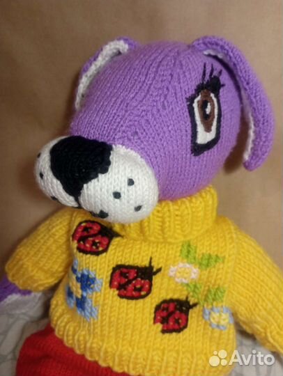 Мягкая игрушка ручной работы кролик