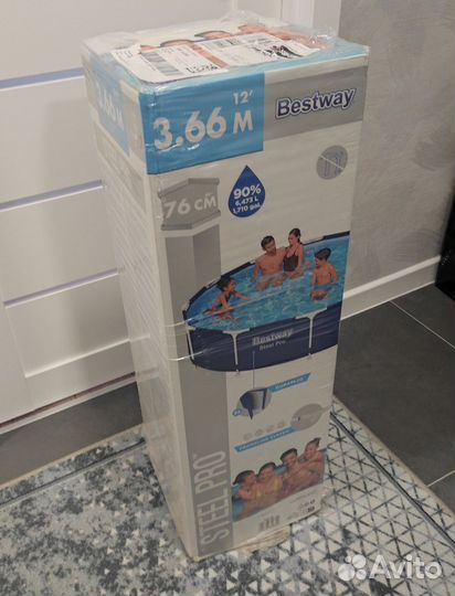 Каркасный бассейн 366х76 см