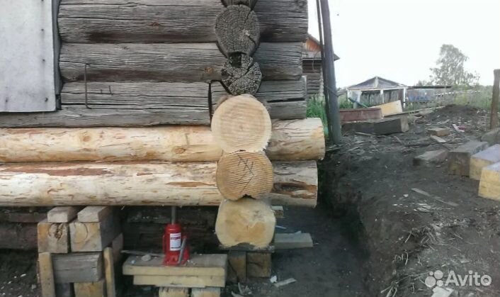 Замена венцов и полов