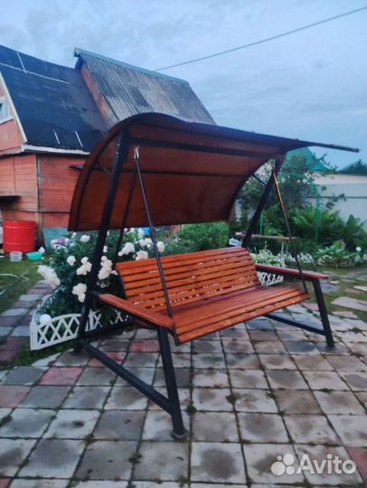 Качели садовая лофт стиль