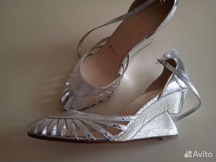 Босоножки Christian Louboutin оригинал питон