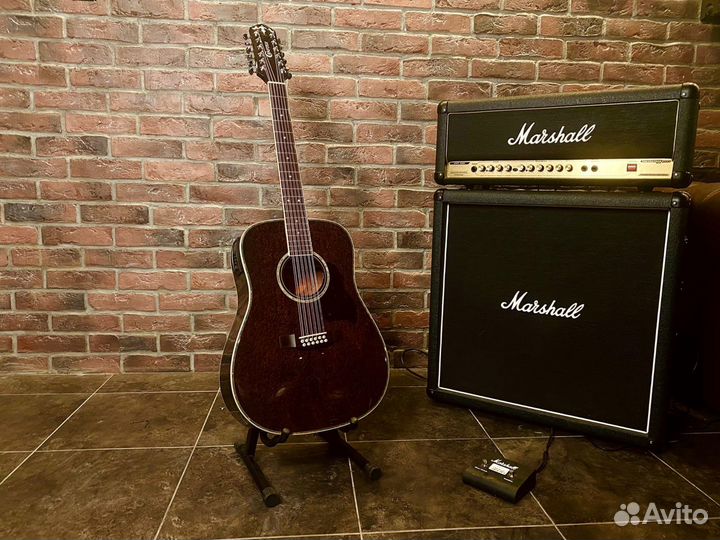 Электроакустическая Гитара 12 струн Crafter + Набо