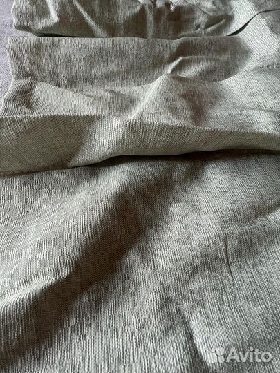 Шторы из льняной ткани Леруа Мерлен