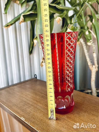 Ваза хрустальная СССР