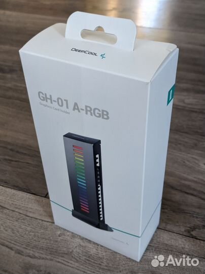 Держатель видеокарты deepcool gh-01 argb