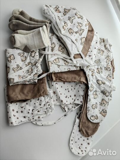 Детские вещи пакетом на девочку 56, 62,68