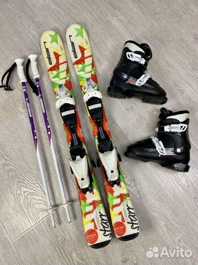 Горные лыжи 90 см Elan Комплект