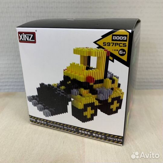 3D конструктор Universal blocks. Эксковатор 8009