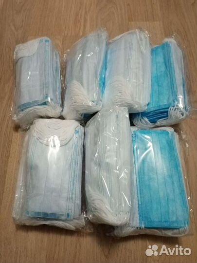 Маски защитные, медицинские