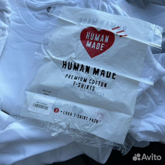 Human Made футболка белая