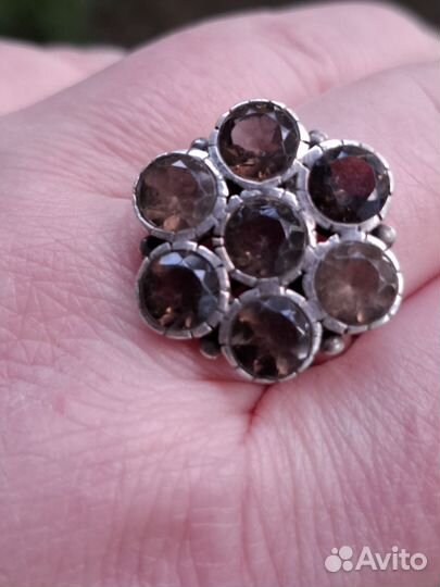 Кольцо серебро 925