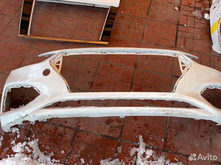 Бампер передний Hyundai solaris 2017