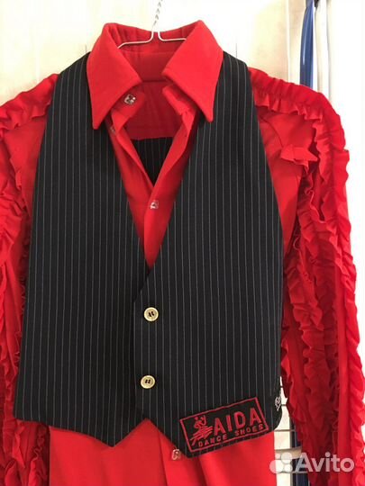 Костюм бальн. танц.Аида La Ю-1 мальч.р. 152