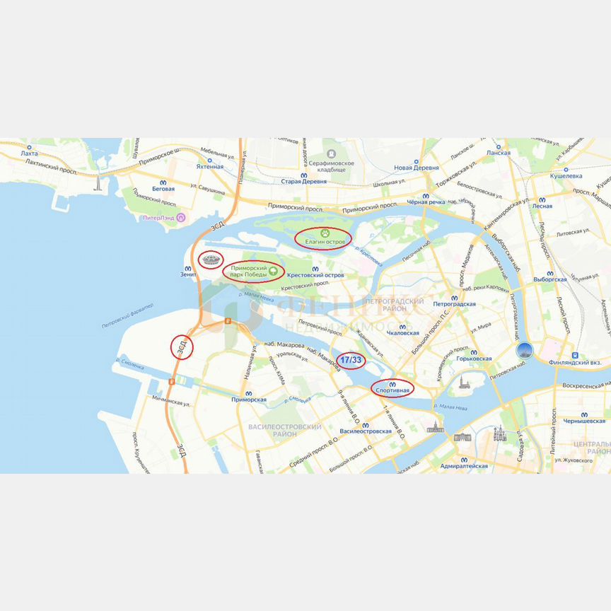 1-к. апартаменты, 46,7 м², 2/8 эт.