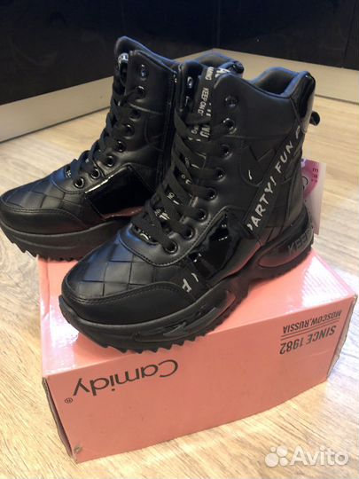 Ботинки демисезонные для девочки 37,5 размер