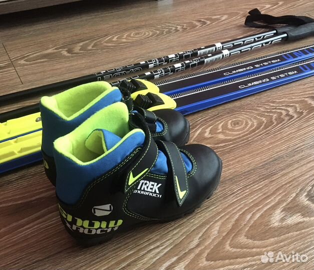 Беговые лыжи детские