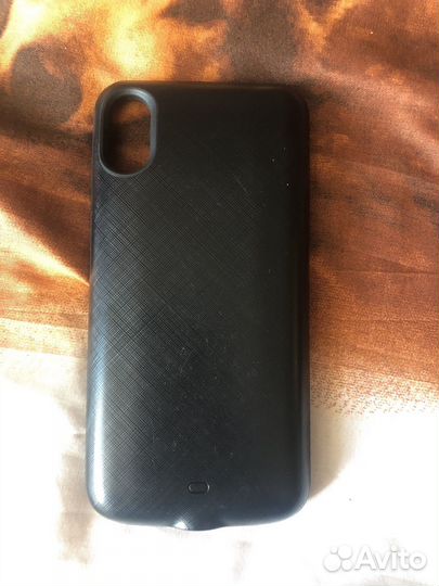 Чехол зарядка на iPhone x