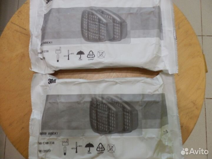 Сменный фильтр 3М 6059 класс защиты abek1 новый
