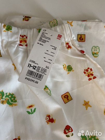 Uniqlo новые шорты Super Mario
