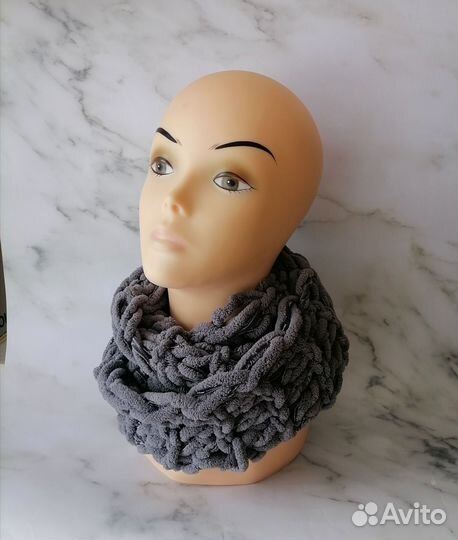 Снуд шарф женский, ручная работа