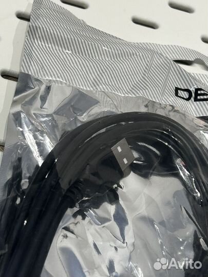 Кабель USB 2.0 A (M) -USB B(M), dexp черный