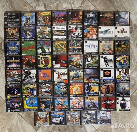 Игры PlayStation PAL (лицензия)