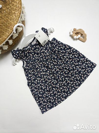 H&m 68 платье/сарафан для девочки летнее