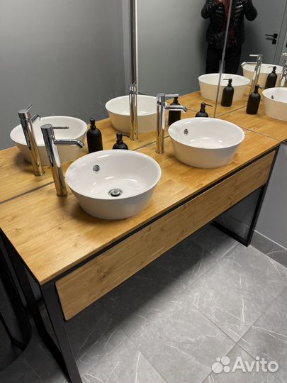 Туалетный столик (Столешница) под раковину лофт