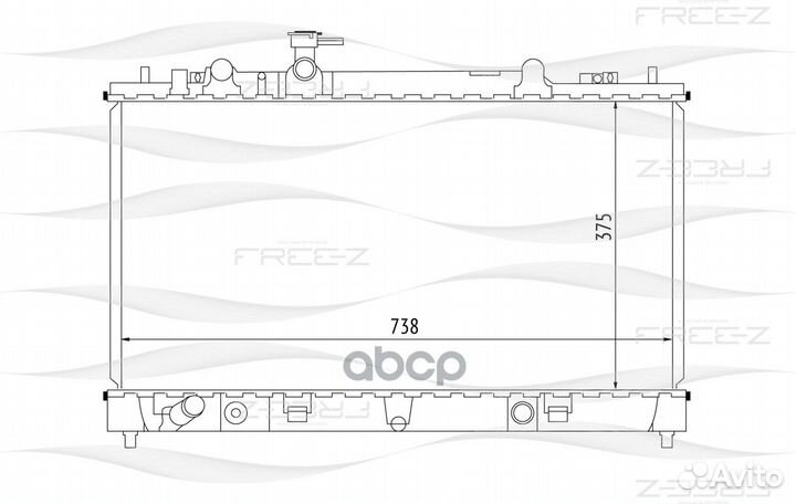 Радиатор KK0241 free-Z