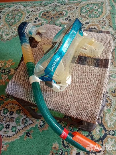 Маска и трубка для подводного плавания СССР