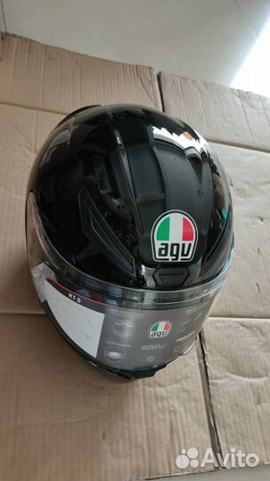 Шлем AGV K1s Черный Глянец оригинал