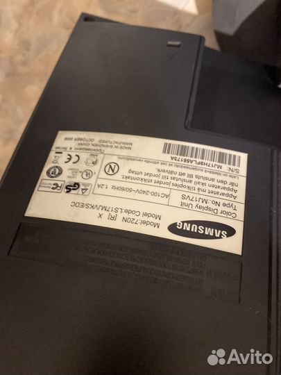 Монитор samsung syncmaster 720n
