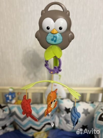 Мобиль на кроватку тини love