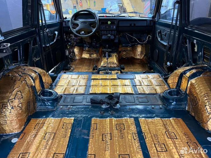 Покраска автомобиля,шумо-вибро изоляции,обработка