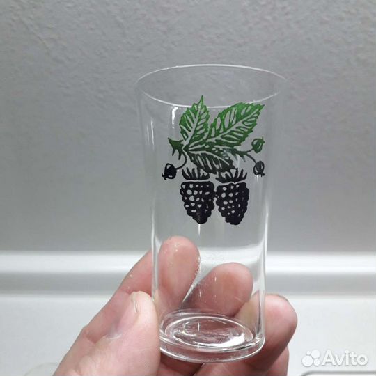 Рюмки СССР Тверис ягоды