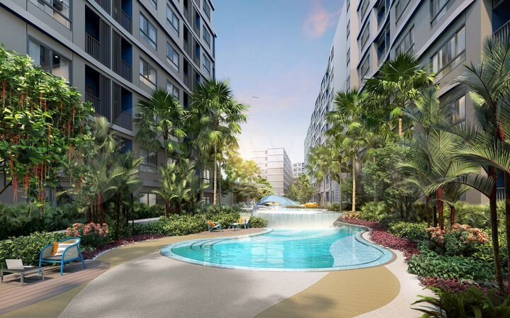 Квартира-студия, 24 м² (Таиланд)