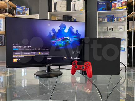 SonyPlaystation 4+500 игр Slim 1Tb