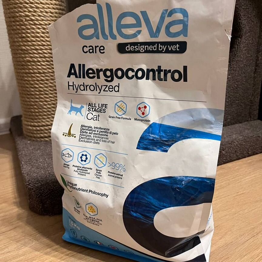 Сухой корм Alleva Care Cat Allergocontrol