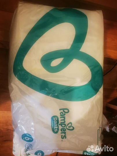 Трусики pampers 6