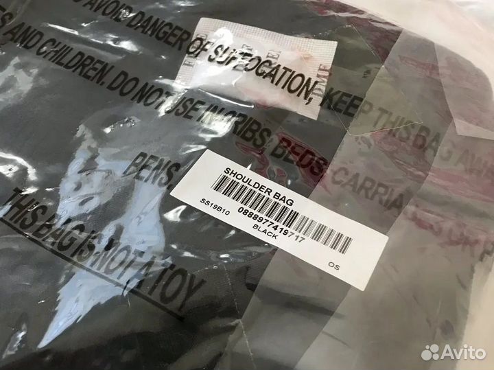 Supreme Bag ss19 Черная