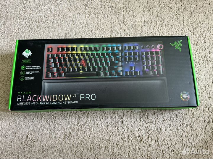 Клавиатура razer blackwidow v3 pro