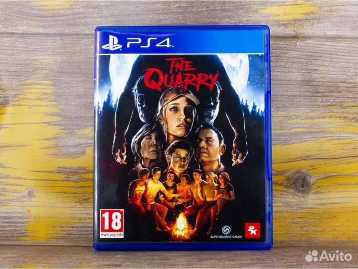 Диск для PS4 The Quarry (Б/У)