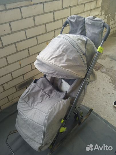 Коляска санки