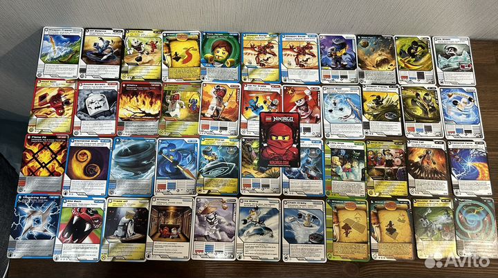 Картачки lego ninjago