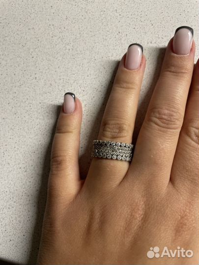 Серебряное кольцо pandora