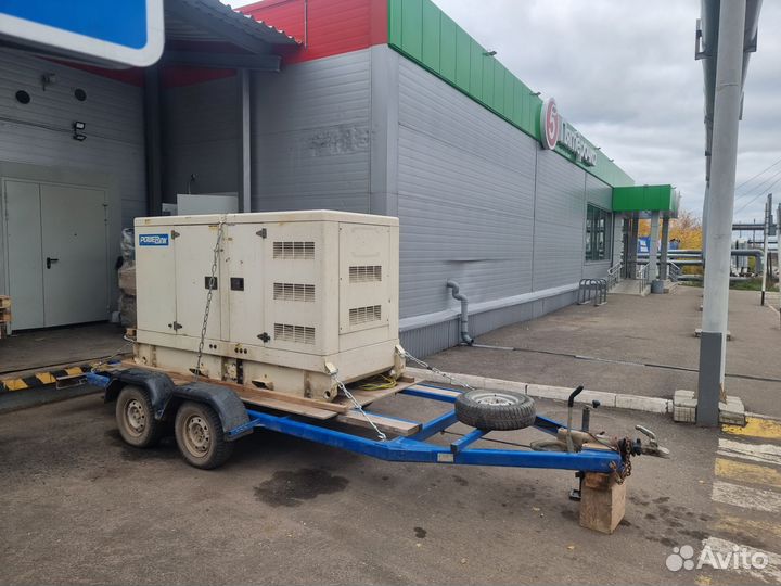Аренда дизельный генератор 80 и 250квт на прицепе