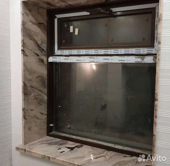 Подоконники и откосы из искуственного камня