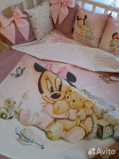 Бортики новые,в детскую кроватку