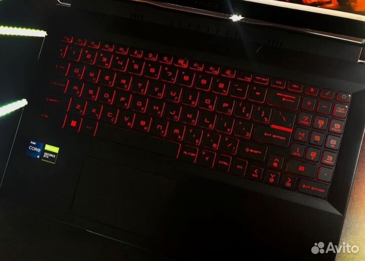 Игровой MSI Katana core i7-12 Ядер/nvidiartx2060